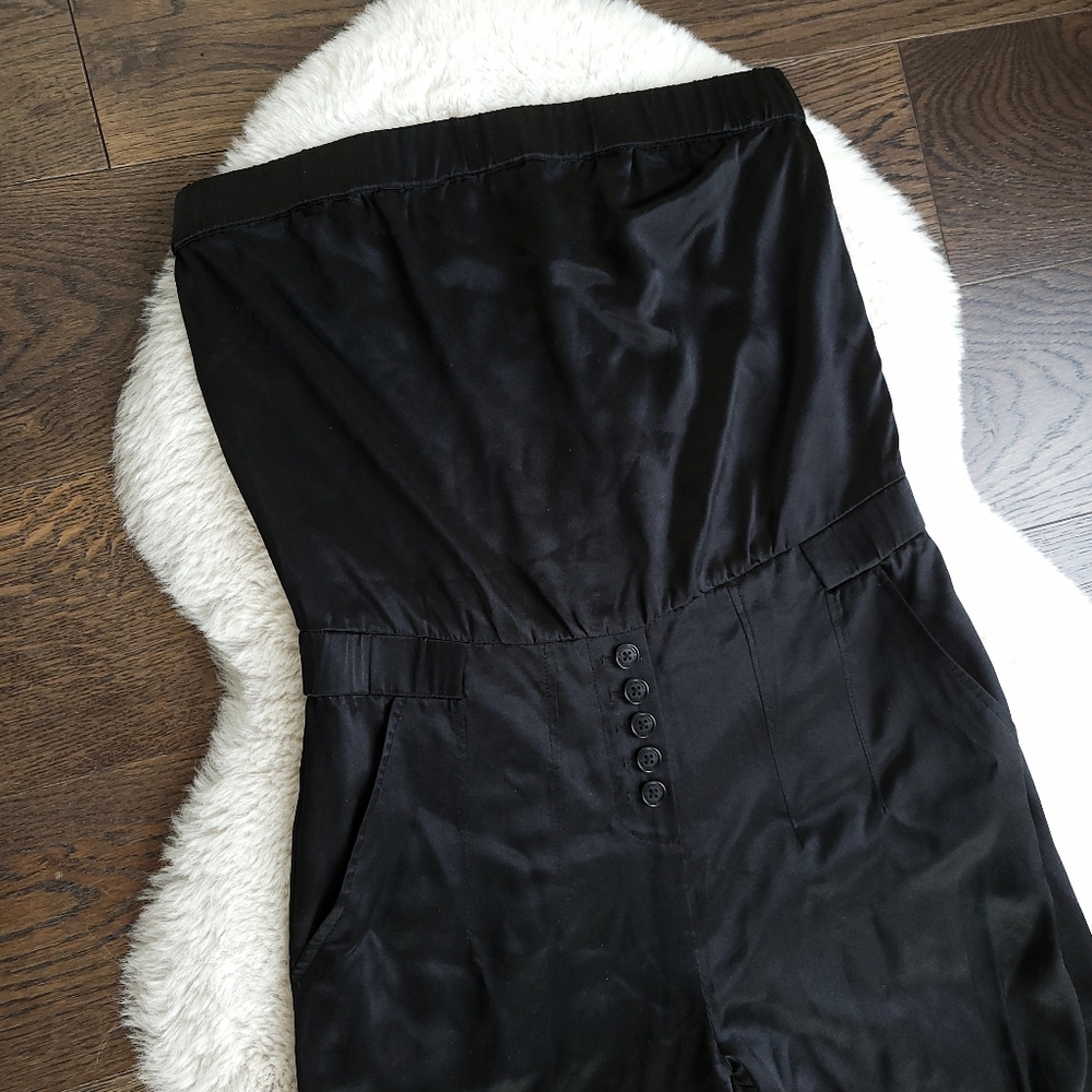 Vintage Juicy Couture Y2K Silk Minimilist Cargo Catsuit - Picture 4 of 10